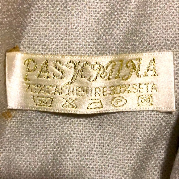 Grey Pashmina Scarf - Picture 3 of 3